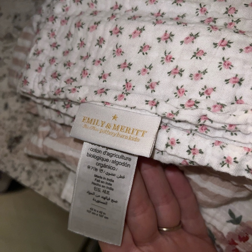 Emily and Merritt baby blankets